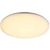 Globo LED vanjska stropna svjetiljka Dori (D x Š x V: 33 x 33 x 5,6 cm, Bijela, Okruglo) | shoptok.hr