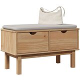 vidaXL Klupa za predsoblje OTTA 80 x 40 x 45 cm od masivne borovine | shoptok.hr
