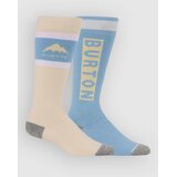 Burton Weekend Midweight 2Pk Tehnicne nogavice airstream blue | Shoptok.si