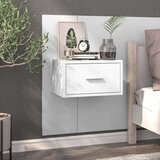  Stenske nočne omarice 2 kosa bele, (20730162) | Shoptok.si