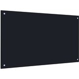  Kuhinjski zid 2 pcs Crna 100 x 60 cm Staklo otporno na udarce | shoptok.hr