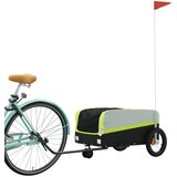Prikolica za bicikl crno-zelena 30 kg željezna | Eponuda.com