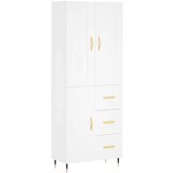 vidaXL Visoka komoda bijela 69 5x34x180 cm konstruirano drvo | shoptok.hr