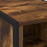  Nočna omarica 2 pcs Dimni hrast 39,5 x 30 x 50 cm, (5000091757) | Shoptok.si
