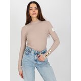 Och Bella Blouse-TW-BZ-OB-009.28-dark beige | Shoptok.si