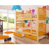 ADRK Furniture Krevet na kat Osuna 75x180 cm - borovina | shoptok.hr