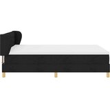 Box spring krevet s madracem Crna 140 x 190 cm tkanina | shoptok.hr