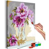 Slika za samostalno slikanje - Flowers In A Vase 40x60 | shoptok.hr
