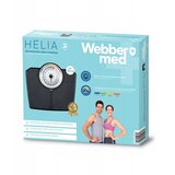 Eldom WEBBER BMI klasična mehanička osobna vaga – do 180 kg, crna | shoptok.hr