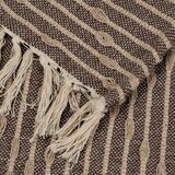 Ixia Rjava/bež odeja iz mešanice recikliranih vlaken 125x150 cm – | Shoptok.si