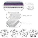 Mila Home Vijoličen pralen tekač 80x200 cm Purple Rain – | Shoptok.si