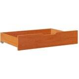  Ladice ispod kreveta 2 kom voštano smeđe 85x55x17cm od borovine | shoptok.hr