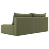 Makamii Zelena baršunasti sklopiva/s prostorom za odlaganje sofa 216 cm Kalena – | shoptok.hr