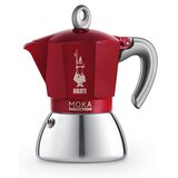 Bialetti Moka pot new induction 6 cup crvena