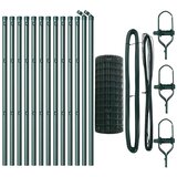 Euro Ograđivanje Ukop 25 x 0,6 m Čelik premazan PVC-om Zelena | shoptok.hr