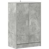 Ormarić za cipele boja betona 60 x 35 x 92 cm konstruirano drvo | Eponuda.com