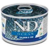 Ocean Dog Adult Mini losos in trska 140 g konzerva