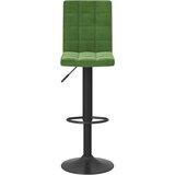 vidaXL Barski stolček temno zelen žamet, (20967342) | Shoptok.si