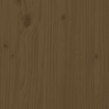  Posteljni okvir medeno rjav iz trdnega lesa 120x200 cm, (20645429) | Shoptok.si