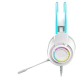 Redragon scream H231 rgb žične slušalke bele barve | Shoptok.si