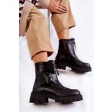 Boto Women's Warm Boots With Zipper Black Torey | Shoptok.si