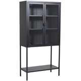 Venture Home vitrina Misha 35 × 150 × 75 cm, crna | shoptok.hr