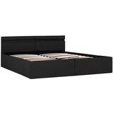 The Living Store Dvižni posteljni okvir LED temno sivo blago 180x200 cm - Posteljni Okvir, (21525634) | Shoptok.si