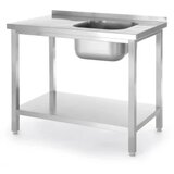  Sto sa 1 sudoperom i policom-80x60cm | Eponuda.ba