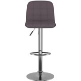  Barski stolci od tkanine 2 kom smeđe-sivi | Eponuda.com