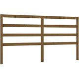  Uzglavlje za krevet boja meda 206 x 4 x 100 cm masivna borovina | shoptok.hr