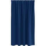 vidaXL Zavese z zavesami 2 pcs Temno modra 140 x 140 cm Poliester | Shoptok.si