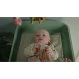 Troll nursery® otroška posteljica wave™ 60x120 white/wax | Shoptok.si