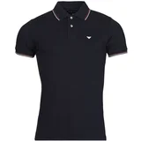 Emporio Armani Polo majice kratki rokavi 8N1FB4 Modra