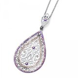  Ženski oliver weber mystery silk lančić sa swarovski kristalima ( 11952 ) Cene