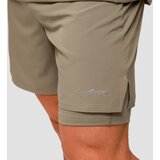 GymBeam Kratke hlače za trčanje Pulse 2u1 Vetiver | Eponuda.ba