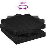 vidaXL Klubska mizica črna 90x90x34,5 cm | Shoptok.si