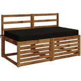  Jastuk za sjedalo SOEST 100% poliester Crna 120 x 80 x 10 cm | shoptok.hr