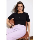 TRENDYOLMILLA ženska bluza, crna | Eponuda.com