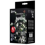  LED spoljašnji božićni lanac CHAIN 180xLED/8 funkcija 8m IP44 hladno belo | Eponuda.com
