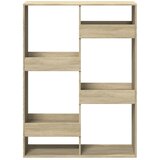  Regal za knjige boja hrasta 100x33x135 cm od konstruiranog drva | Eponuda.com
