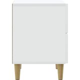  Noćni ormar Bijela 43 x 34,5 x 48 cm Konstruirano drvo | Eponuda.ba