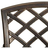  3-dijelni bistro set od lijevanog aluminija brončani | shoptok.hr