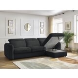 Bobochic Paris Crna sklopiva kutna garnitura (promjenjiva) Achille – | shoptok.hr