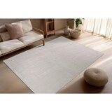 Kayoom RAVNO TKANA PREPROGA 160/230 cm tkano srebrne barve | Shoptok.si
