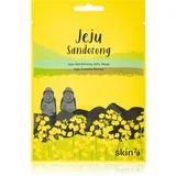 Jeju Sandorong Jeju Canola Honey negovalna maska iz platna za obnovo površine kože 33 g