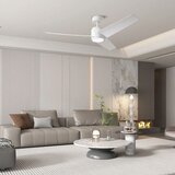  ZEVENTI - LED plafonski ventilator ORVIETO LED/18W/230V Wi-Fi Tuya beli + daljinski upravljač | Eponuda.com