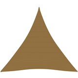 vidaXL Senčno jadro 160 g/m² taupe 4x4x4 m HDPE Cene