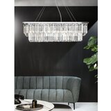  Ondaluce - Kristalni luster na sajli DAIQUIRI 8xE14/10W/230V sjajni hrom | Eponuda.com