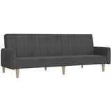  The Living Store Kavč dvosed z ležiščem temno sivo blago - Raztegljiv Kavč, (21501761) | Shoptok.si