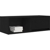 TV ormarići 2 kom crni hrast 80x31x25,5 cm konstruiranog drva | shoptok.hr